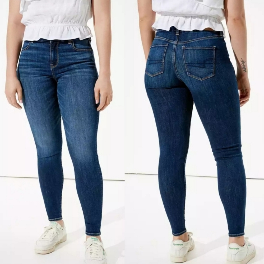 American Eagle Mid Rise Stretch Jegging Size 6